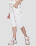 Little M Wide Leg Paperbag Belt 02 Girls Culottes Pants