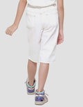 Little M Wide Leg Paperbag Belt 02 Girls Culottes Pants