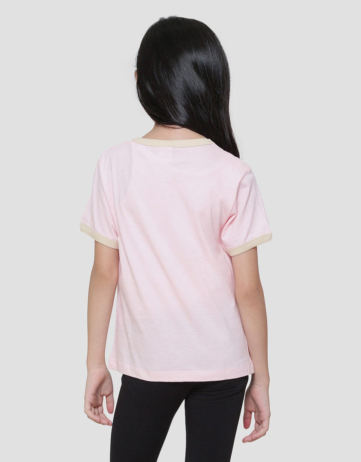 Little M Cat Bus Kaos Anak Perempuan