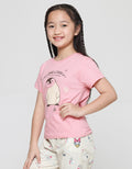 Little M Penguin Lookin Kaos Anak Perempuan