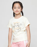 Little M Tangled Cat Kaos Anak Perempuan