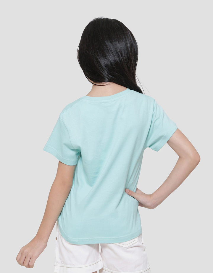 Little M Say Penguins Kaos Lengan Pendek Anak Perempuan