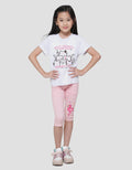 Little M Adorable Cat Kaos Anak Perempuan