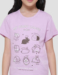 Little M My Bunny Leagues Kaos Lengan Pendek Anak Perempuan