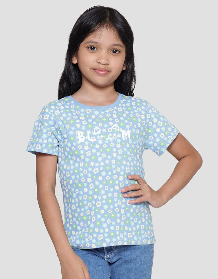 Little M Bloom Cat Kaos Anak Perempuan