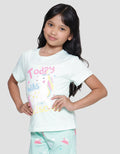 Little M Today Awesome Unicorn Kaos Lengan Pendek Anak Perempuan