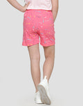 Little M Splash Stripe Girls Shorts