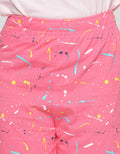 Little M Splash Stripe Girls Shorts