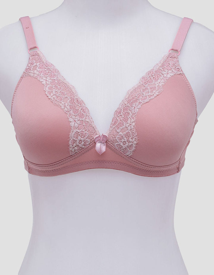 St. Yves Regular Bra Non Wired Women's Lace Non Push Up Bra