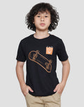 Cardinal Kids Boy Skate Printed Kaos Lengan Pendek Anak Laki-laki