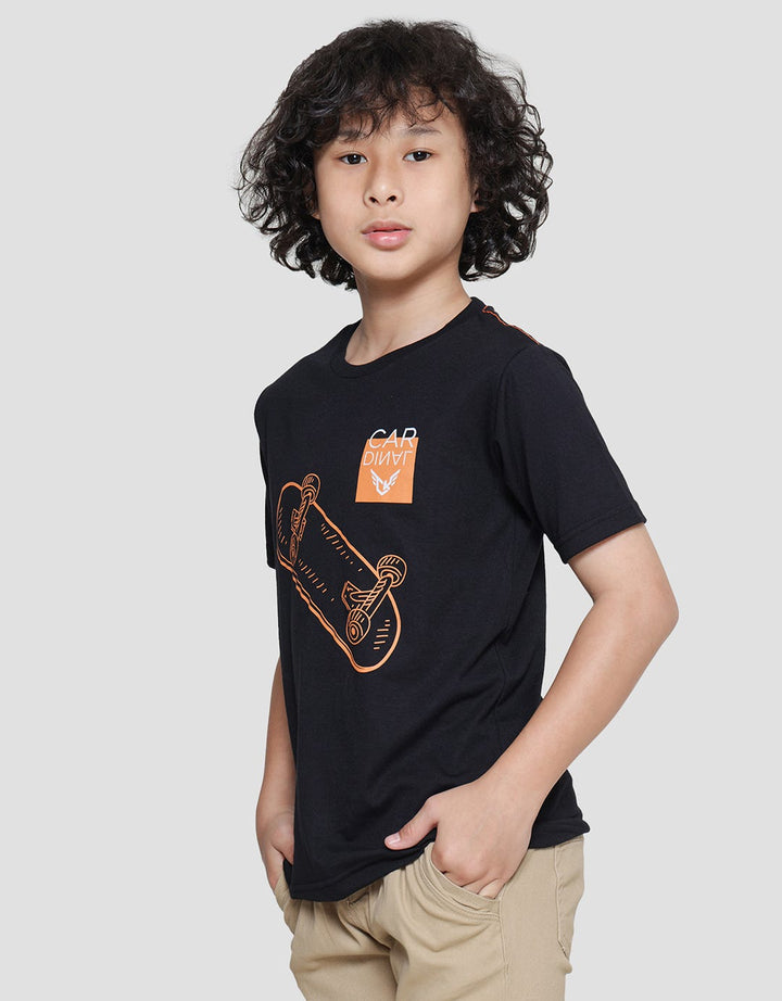 Cardinal Kids Boy Skate Printed Kaos Lengan Pendek Anak Laki-laki
