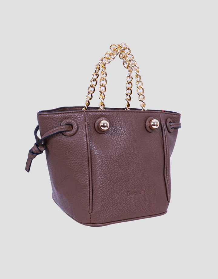 Bellezza Drawstring Goldchain Handbag Wanita