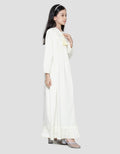 Sweet Miss Maxi Dress Modest Anak Perempuan Detail Bordir Dada Tangan