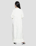 Sweet Miss Maxi Dress Modest Anak Perempuan Detail Bordir Dada Tangan