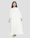 Sweet Miss Maxi Dress Modest Anak Perempuan Detail Bordir Dada Tangan