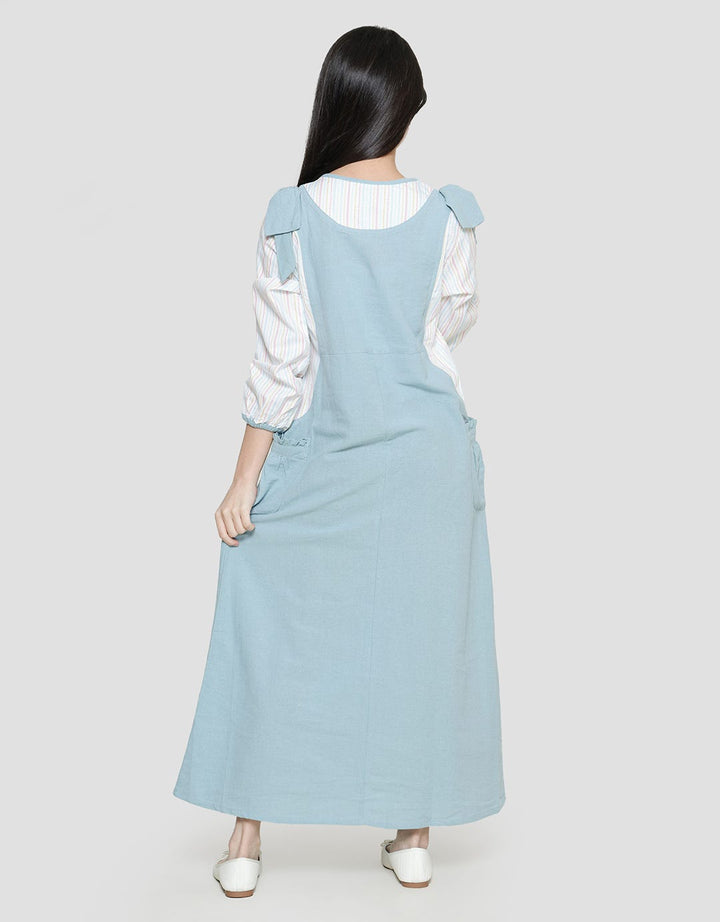 Sweet Miss Maxi Dress Leb Modest Bordir Rompi Anak Perempuan