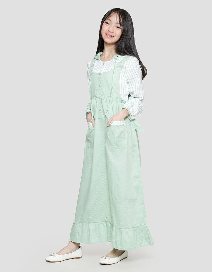 Sweet Miss Salur Dress Modest Anak Perempuan