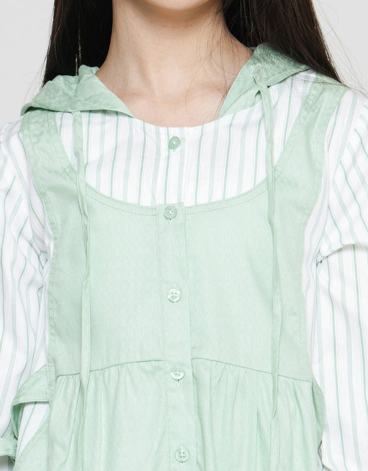 Sweet Miss Salur Dress Modest Anak Perempuan
