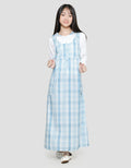 Sweet Miss Maxi Dress Leb Modest Kotak Anak Perempuan
