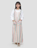 Sweet Miss Overall Modest Dress Anak Perempuan