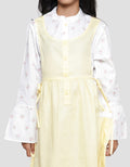 Sweet Miss Overall Salur Polosan Kantong Depan Maxi Dress Anak Perempuan
