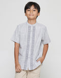 Aero Koko Twinning Embroidery Short Sleeve Boys