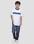 Aero Check Stripe Boys Koko Shirt