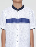 Aero Check Stripe Boys Koko Shirt