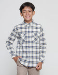 Aero Boys Long Sleeve Plaid Shirt