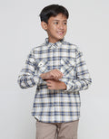 Aero Boys Long Sleeve Plaid Shirt