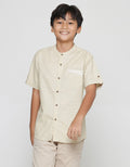 Aero Plain Button Boys Koko Shirt