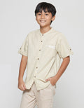 Aero Plain Button Boys Koko Shirt