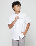 Aero Short Sleeve Koko Print Kumba Kantong Anak Laki-laki