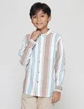 Aero Salur Print Baju Koko Anak Laki-laki