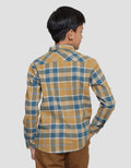 Aero Boys Long Sleeve Shirt Checkered Print