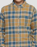 Aero Boys Long Sleeve Shirt Checkered Print