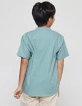 Aero Plain Button Boys Koko Shirt