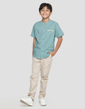 Aero Plain Button Boys Koko Shirt