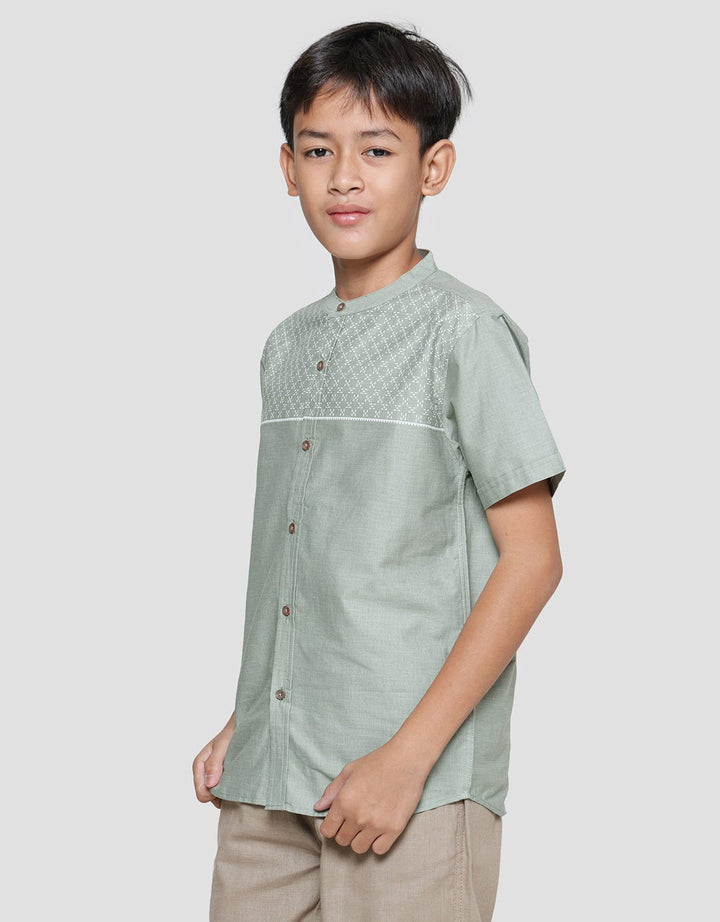 Aero Koko Short Sleeve Twining Ketupat Boys