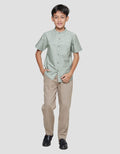 Aero Koko Short Sleeve Twining Ketupat Boys