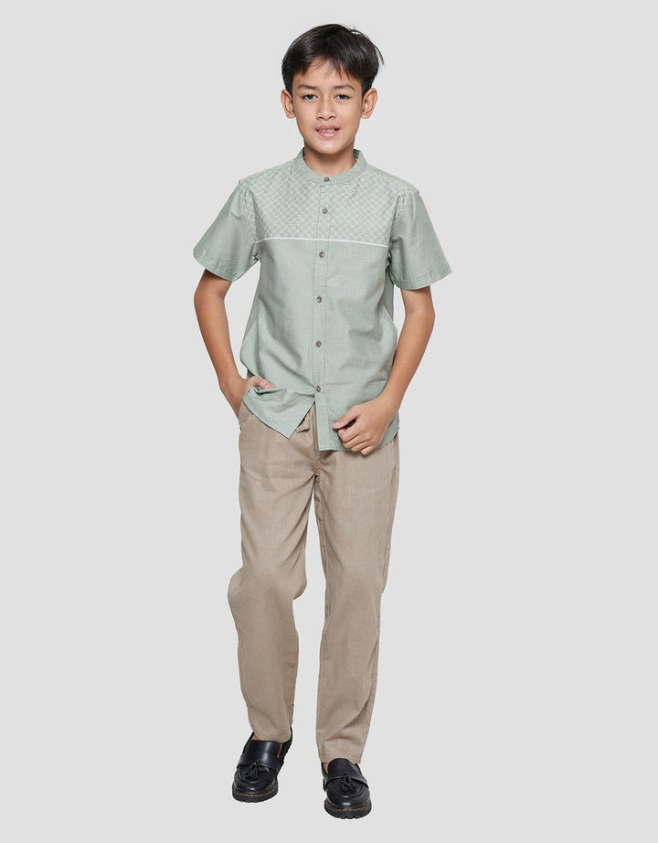 Aero Koko Short Sleeve Twining Ketupat Boys