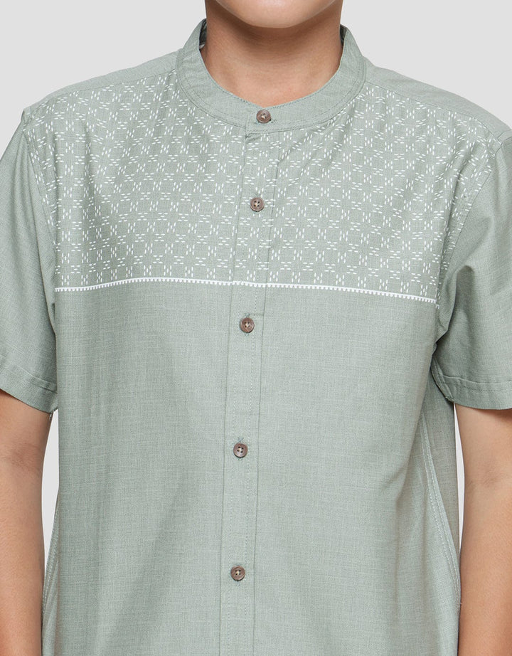 Aero Koko Short Sleeve Twining Ketupat Boys