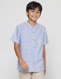 Boys' Short Sleeve Striped Aero Koko