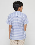 Boys' Short Sleeve Striped Aero Koko