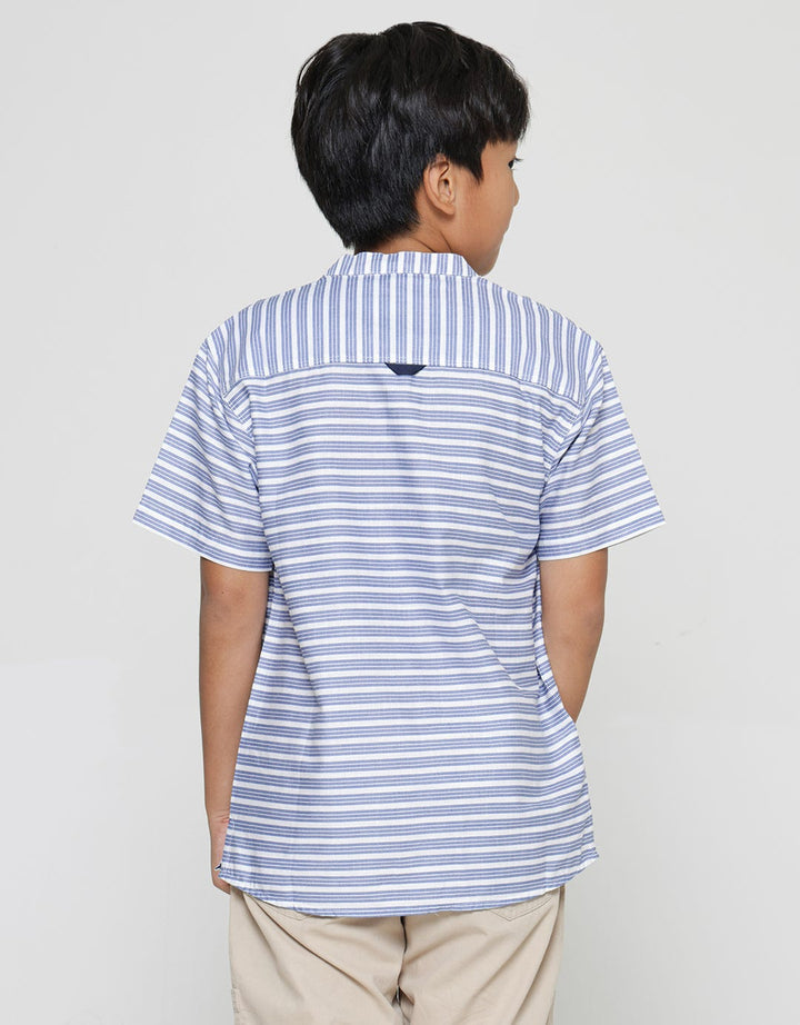 Boys' Short Sleeve Striped Aero Koko