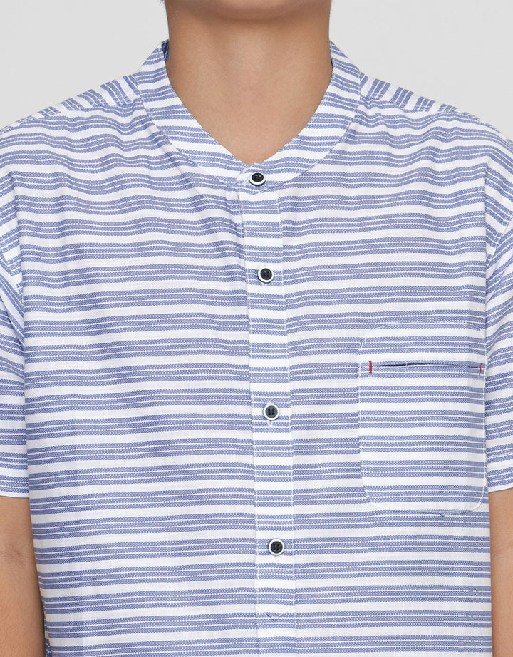 Boys' Short Sleeve Striped Aero Koko