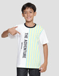 Aero Kaos Lengan Pendek Anak Laki-laki  Salur Kombinasi Adventure