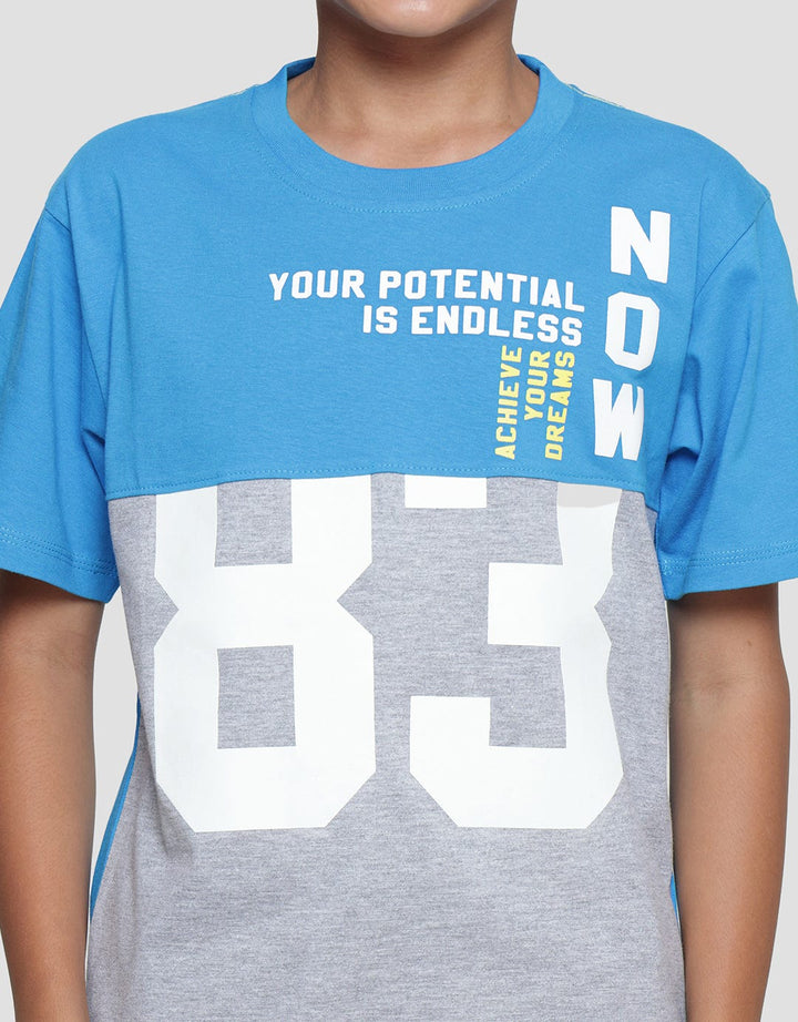 Aero Combination Number 83 Boys Short Sleeve T-shirt