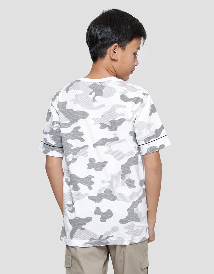 Aero Kaos Lengan Pendek Soccer Full Print Anak Laki-laki