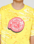 Aero Kaos Lengan Pendek Anak Laki-laki Born To Game Print